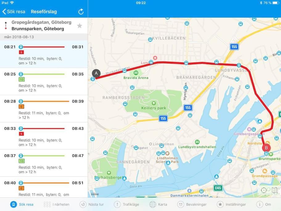 Appartamento Downtown In Ten - Free Parking Goteborg Esterno foto